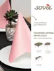 Sovie HORECA Serviette in Altrosa aus Softpoint 40 x 40 cm, Produktbild-Vorschau 4