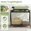 COSTWAY 2er pack Kofferständer Klappbar, Gepäckablage aus Produktbild-Vorschau 5