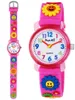 Pacific Time Kinder Armbanduhr Mädchen Uhr rosa Blumen Produktbild-Vorschau 1