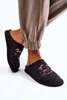 Hausschuhe Big Star KK276018 Schwarz und Beige 38 Produktbild-Vorschau 2