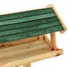 vidaXL Vtáčia búdka so stojanom 37x28x100 cm Masívne Náhľad obrázku produktu 4