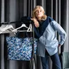 Shoppingtasche - Blau - Weiß - 68 x 45,5 cm - Polyester - Produktbild-Vorschau 4