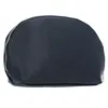 A dark blue cosmetic bag with a zipper is shown against a white background. Produktbild-Vorschau