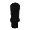 A black boot is shown from the back on a white background. Produktbild-Vorschau