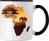 Trendation - Tasse Afrika Safari Tierliebhaber Abenteurer Produktbild-Vorschau 1