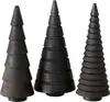 1.05 Deko Aufsteller Bäume in schwarz aus Kiefer Holz - 3er Produktbild-Vorschau 1