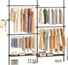 SONGMICS Kleiderständer deckenhoch, 3-stufige Garderobe, Produktbild-Vorschau 6