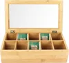 Schramm® Teebox aus Bambus Tee Box Deckel 36x20x9cm mit 10 Produktbild-Vorschau 1