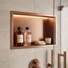 Rea Mensola Bagno Led 30x45 Brush Copper Anteprima dell’immagine prodotto 2