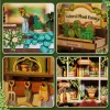 3D puzzle, DIY Bookend, Green Life Bookshop, Cutebee, 196 Náhled obrázku produktu 11