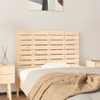 The Living Store Wand-Kopfteil 81x3x63 cm Massivholz Kiefer Produktbild-Vorschau 2