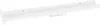 A long, narrow white shelf with two visible screw holes. Produktbild-Vorschau