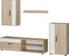 Parete attrezzata Vicco Berno Sonoma Set di 4 pezzi, Model Anteprima dell’immagine prodotto 1
