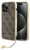 Guess, Schutzhülle iPhone 15 Pro Max mit 4G Muster, Braun Produktbild-Vorschau 2