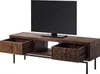 home24 TV-Lowboard - Akazie massiv / Metall - Akazie / Produktbild-Vorschau 7