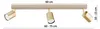 KAR-LIGHTING Spotbalken 3‑flammig Gold, Metall – Produktbild-Vorschau 2