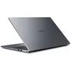 A gray Medion laptop is shown from a rear-diagonal angle against a white background. Produktbild-Vorschau