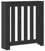 vidaXL Kryt radiátoru černý dubový vzhled 78 x 20 x 82 cm Náhled obrázku produktu 1