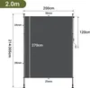 Izrielar Vertikální markýza Venkovní roleta 200 x 270 cm Náhled obrázku produktu 2