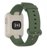 Strap-it Xiaomi Mi Watch Lite Silikonarmband (Dunkelgrün) Produktbild-Vorschau 2