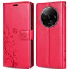 Handy Tasche für Xiaomi Redmi A3 Handyhülle Blumen Hülle Produktbild-Vorschau 3