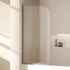 EMKE 70x140cm Parawan prysznicowy do wanny Parawan składany Podgląd zdjęcia produktu 1