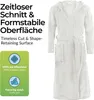etérea Kuschelfleece Bademantel mit Kapuze – Morgenmantel Produktbild-Vorschau 3