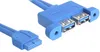 DeLOCK 82941, 0,45 m, 2 x USB A, USB 3.2 Gen 1 (3.1 Gen 1), Produktbild-Vorschau 5
