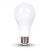 V-TAC LED Leuchtmittel Birnenform A65 15W = 100W E27 matt Produktbild-Vorschau 1