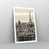 Poster - Poster ohne Rahmen - Paris Stadt Zuhause - 61x91,5 Produktbild-Vorschau 7