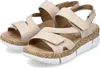 Rieker Damen Riemchensandale beige, Damen:43 EU Produktbild-Vorschau 1