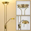 Roppa »Roppa« dimmbare Stehleuchte aus Metall in Altmessing Produktbild-Vorschau 1