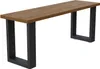 DIY 2er Set 30x43cm Tischkufen Bankkufen Stahl Grau Bankfuß Produktbild-Vorschau 8