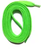 SNORS Schnürsenkel flach - NEONGRÜN - 6mm - 130cm Produktbild-Vorschau 1