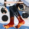 Beheizbare Socken 2x 7500mAh Akku, Elektrische Fußwärmer Produktbild-Vorschau 6