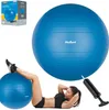REBEL ACTIVE Gymnastikball 65 cm, rutschfest, blau, mit Produktbild-Vorschau 8