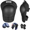 Deuba Ginocchiere con Inserto in PVC Regolabili Ginocchiera Anteprima dell’immagine prodotto 6