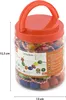 VIGA Jeu de perles colorées en bois, perles à enfiler Voir les images du produit 4