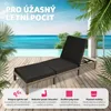 Polyratanové lehátko Sofia - přírodní Náhled obrázku produktu 4