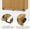 M MCombo Gartenschrank Holz, Gartenhaus Klein Wetterfest, Produktbild-Vorschau 5