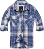 Brandit Check Shirt Long Sleeve navy, M Voir les images du produit 8