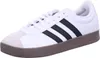 A single white Adidas sneaker with black stripes and a brown sole is shown against a white background. Anteprima dell’immagine prodotto