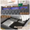 MODFU Jugendbett 140×190 mit LED-Kopfteil und Produktbild-Vorschau 7
