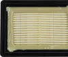Close-up of a white air filter with a black frame and a yellowish sealant. Produktbild-Vorschau