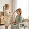 Mamabrum Kinder Friseur Set Holz mit Gürtel – 8-teiliges Produktbild-Vorschau 3