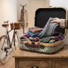 Vintage Holzkoffer im Fahrrad Design von HMF mit 25 cm Breite Produktbild-Vorschau