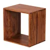 Wohnling Bois massif Sheesham Etagère cube 43.5 x 43.5 x 33 Voir les images du produit 5