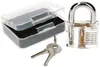 KOTARBAU® Lockpicking Set Transparentes Vorhängeschloss Produktbild-Vorschau 1