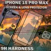 2-Pack iPhone 15 Pro Max Displayschutzfolie und Produktbild-Vorschau 3