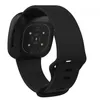 Fitbit Versa 3 Silicone remienok (Large), black Náhľad obrázku produktu 2